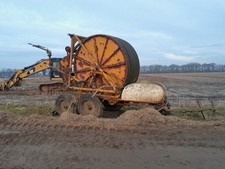 Scrap Hose reel irrigator