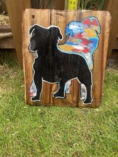 Staffy Staffordshire Bull Wall