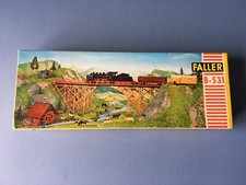 Faller - B-531 Wooden Bridge Plastic Model Kit - Boxed, unmade
