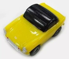 Asahi Wonda, Famous Cars Revisited! Pull-Back Car,Honda S600 (Yellow)