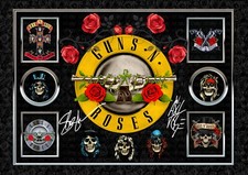 Guns N Roses Band  ORIGINAL A4