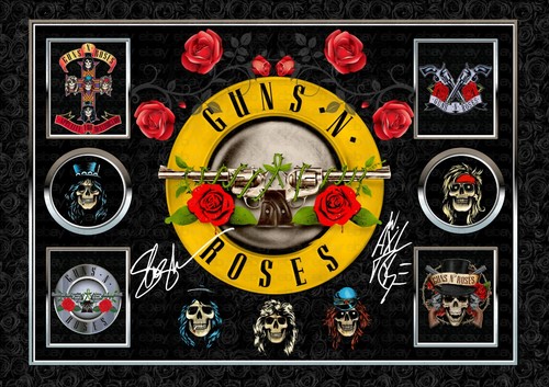Guns roses band original - guns,