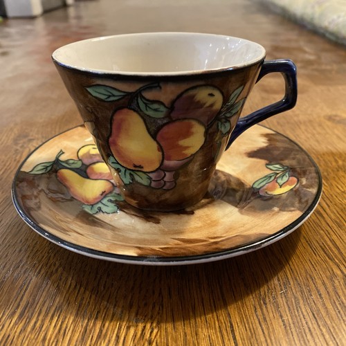 Tunstall tea cup saucer - tea,