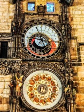 Wall Art "Astronomical Clock"