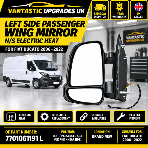 Left side wing mirror s - side,