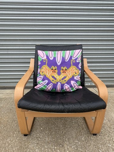 Vintage ikea poäng black - vintage,