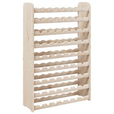Wine Rack with Top Board Wine Shelf Wine Bottle Holder Solid Wood Pine vidaXL