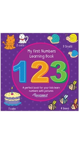 First learning book numbers - learning,