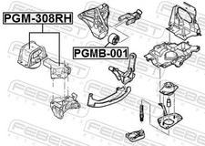 Engine mount Right Rear