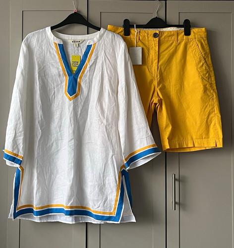 Boden tunic and shorts - tunic, size