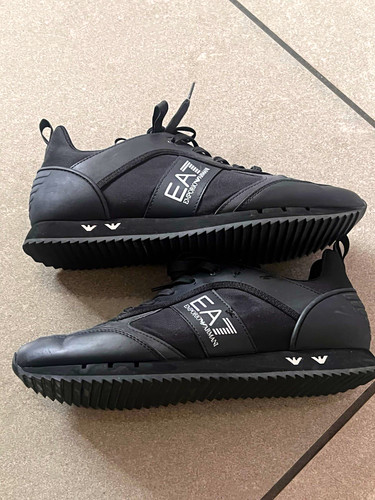 Ea7 black low - black, up