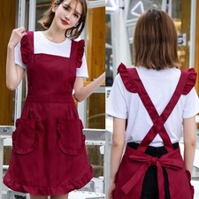 Ruffle Apron with Pockets