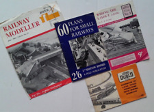 RAILWAY MODEL LAYOUT 60 PLANS SMALL RAILWAYS Peco  Hornby Dublo 2-rail 1962