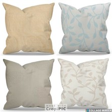 Large Cream Cushions Covers