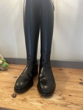 Sarm Hippique Long Dressage Riding Boots Italian Leather UK 40