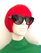 MOSCOT NYC Black womens designer sunglasses Sun - Victoria 55 15 145 authentic