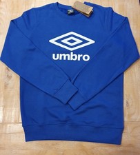 Umbro Sweatshirt Jumper Men's Blue Size Medium Crew Neck