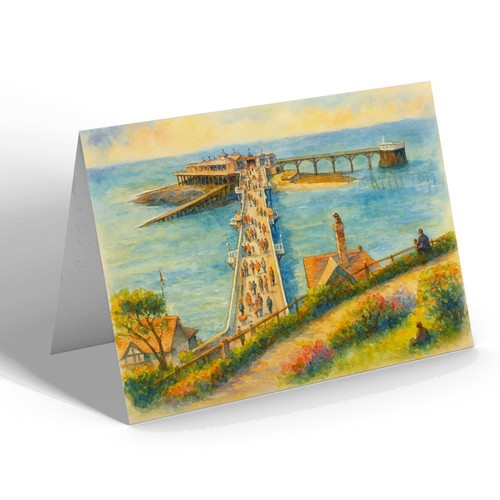 Notelet old pier - -,