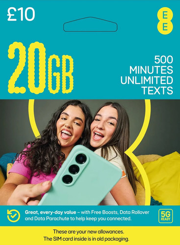 Mobile sim 20gb - sim, 500