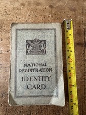 WW2 National Identity Card