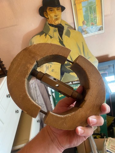 Antique wooden hat stretcher - antique,
