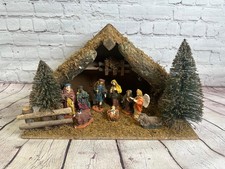 Vintage traditional nativity - traditional,