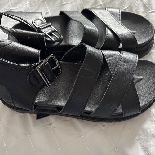 Black chunky sandals - 37, (4)