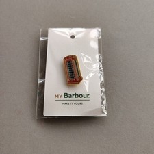 Barbour Enamel Lapel Pin ✔