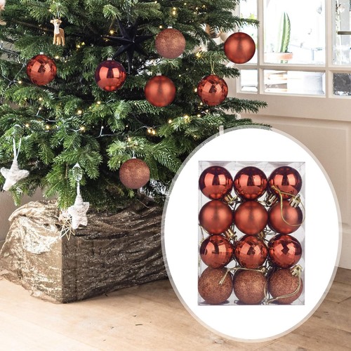 24x christmas baubles - 24x,