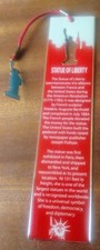 ?? Statue of Liberty ? New York USA Metal Bookmark EXCELLENT FRONT!! D10