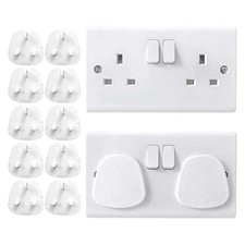 5/10/30x Baby Proofing UK Plug Covers Kids/Child Safety Socket Cover Protector