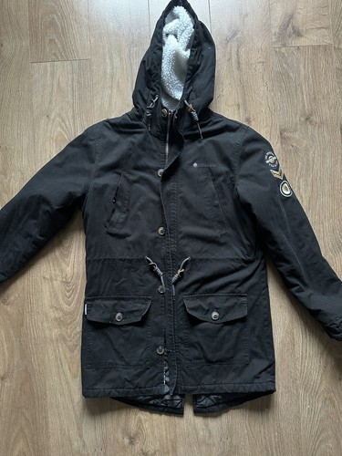 Lambretta sherpa lined parka - sherpa,