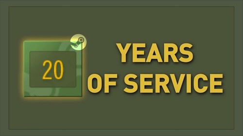 Steam years old badge - badge, |