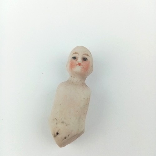 Antique dollhouse doll - ,, bisque