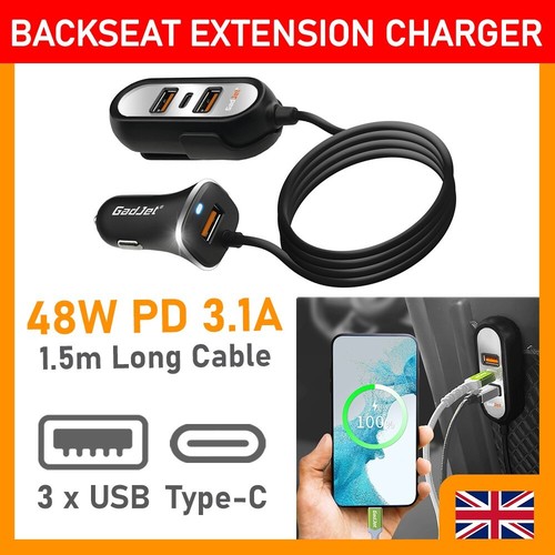 Car back seat extension - back,