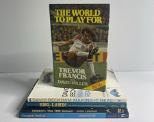 Soccer/football vintage book bundle x 5, World Cup, How to, Beckham, Free Post