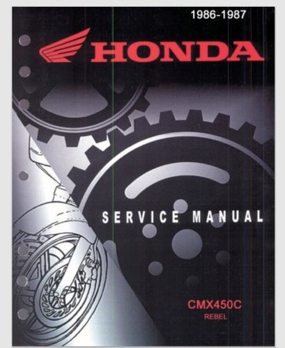 1986 1987 hondarebel cmx450c - hondarebel,