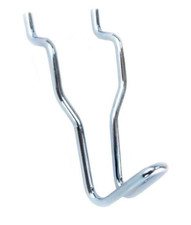 Pegboard double hooks - pegboard, (pack