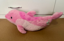 The Petting Zoo Seaworld Pink Dolphin Soft Toy Plush 17" 2016
