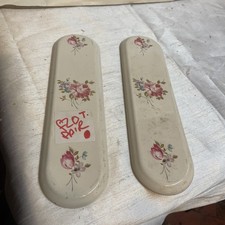 White Pottery Finger Plates