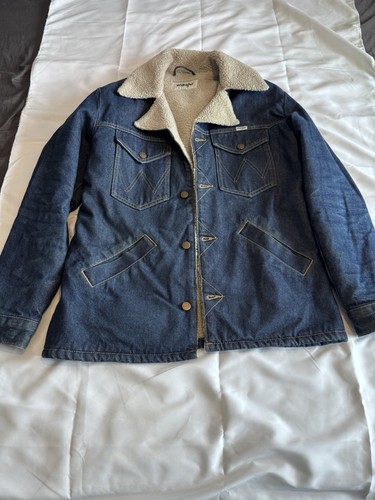 Wrangler sherpa lined - lined, denim