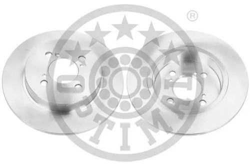 Brake disc rear axle - disc,