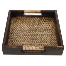 Thai Rattan Storage Tray