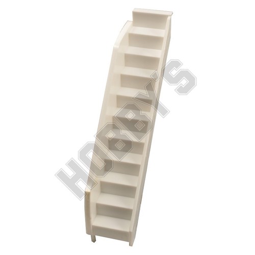 Dolls house white - dolls, plastic