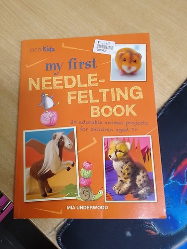 First needle felting book - my, needle-felting