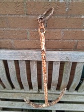 Vintage Cast Iron Boat Anchor