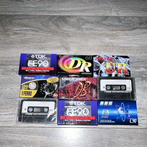 Cassette tapes job - 9, blank