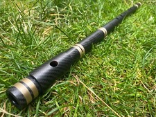 Carbon C# Bansuri / Low G# Flute 440Hz (89cm)