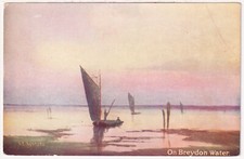 BOATS ON BREYDON WATER -
