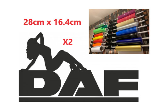 Daf truck stickers sexy - stickers,